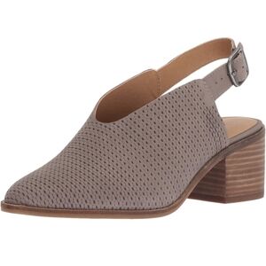Lucky Brand Lideton Titanium Slingback Pumps Size 9.5M